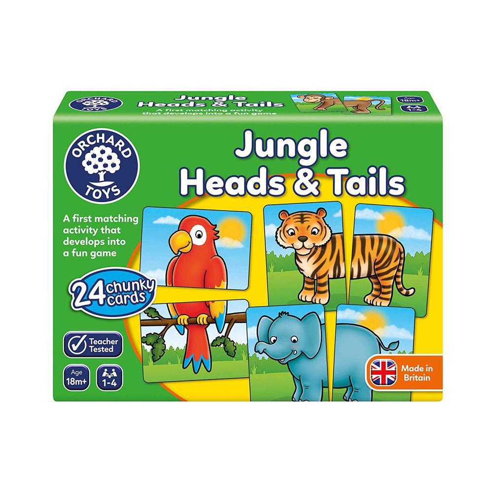 ORCHARD TOYS JUNGLE HEAD & TAILS