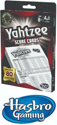 YAHTZEE SCORE PADS