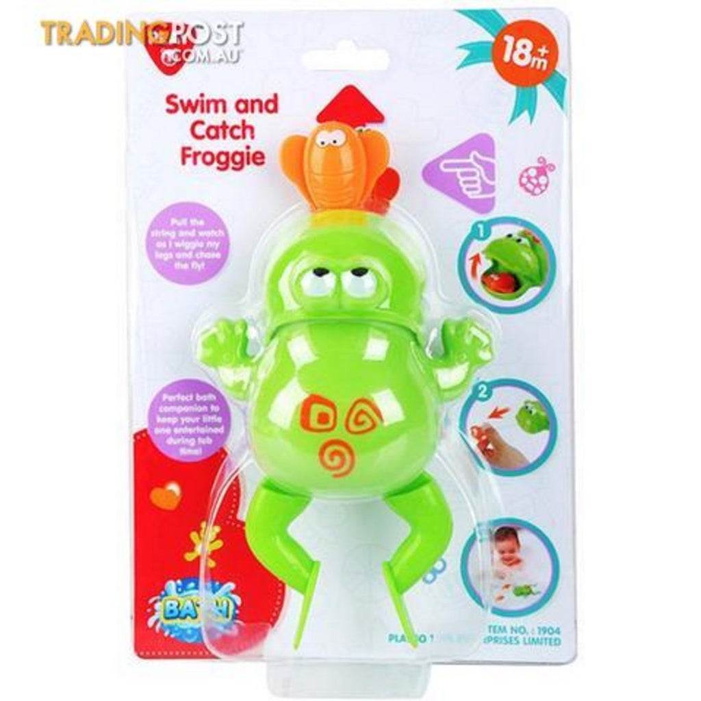 PLAYGO TOYS ENT. LTD. SWIM AND CATCH FROGGIE