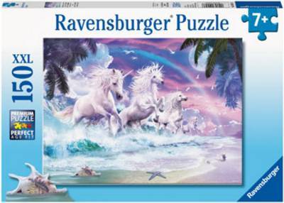 RAVENSBURGER UNICORNS ON THE BEACH 150PC