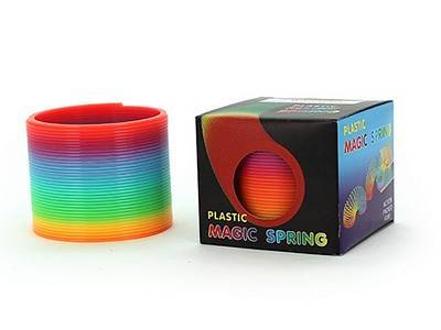 SPRINGS 80MM RAINBOW PLASTIC