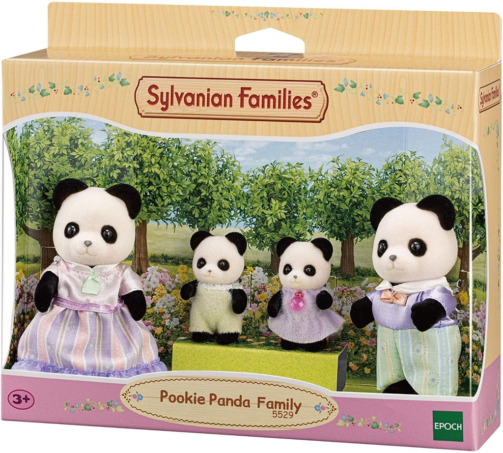 SYLVANIAN FAMILIES POOKIE PANDA FAMILY