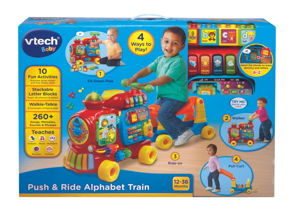 VTECH PUSH & RIDE ALPHABET TRAIN