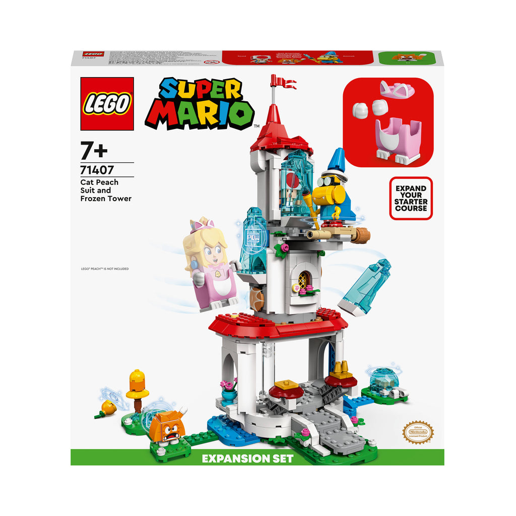 71407 CAT PEACH SUIT&FROZIN TOWER EX SET